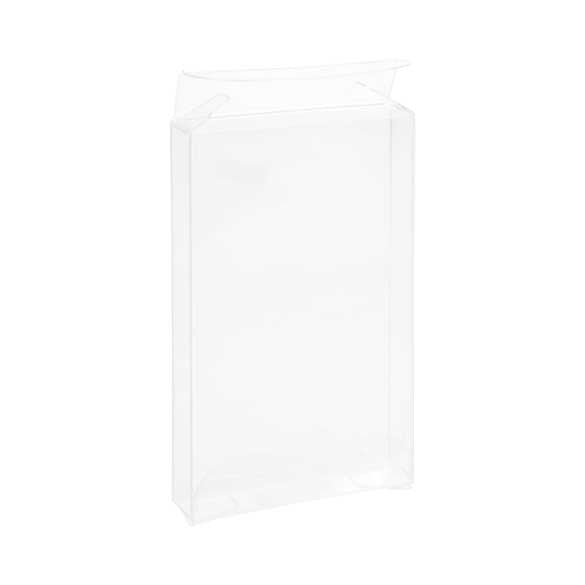 Plastic Gift Boxes 5.4x1.3x9.2cm Crystal Clear (25 pieces) [FB288]