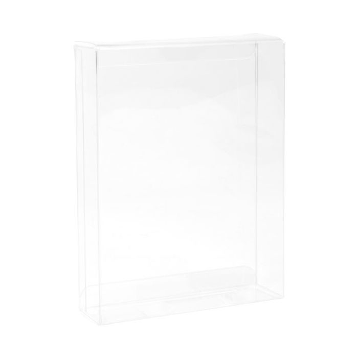 Plastic Gift Boxes 11.4x3.2x14.9cm Crystal Clear (25 pieces) [FB30]