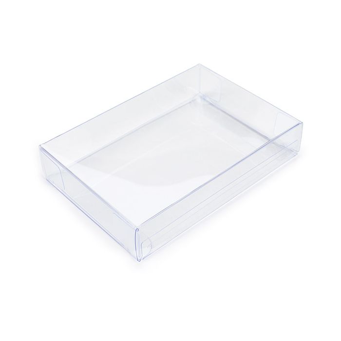 Plastic Gift Boxes 8,9x2,5x12,7 cm Crystal Clear (25 pieces) [FB303]