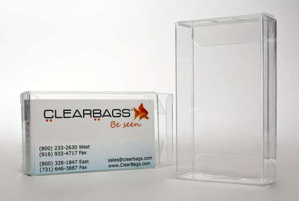 Plastic Gift Boxes 5.7x1.6x9.3cm Crystal Clear (25 pieces) [FB95]