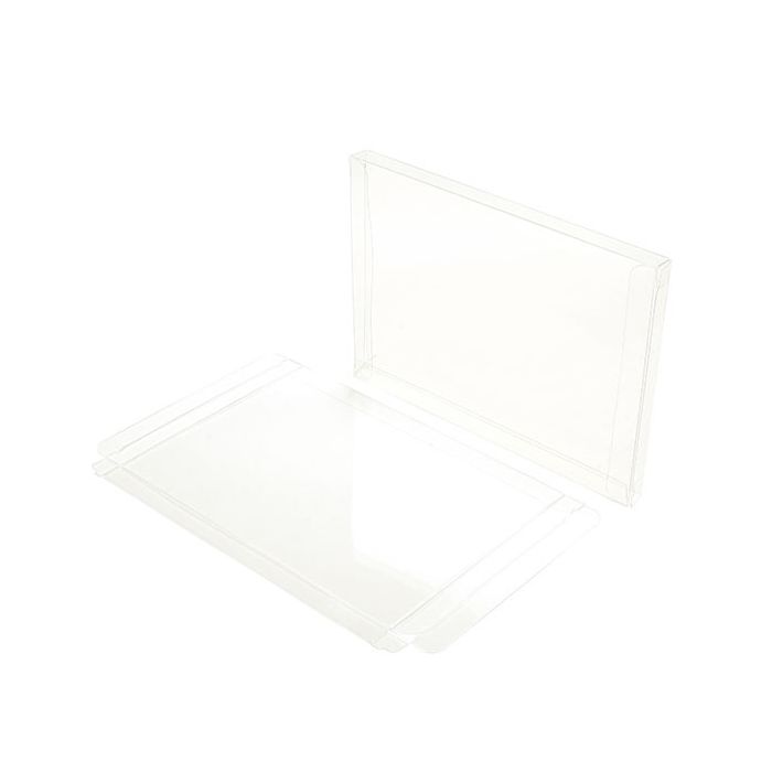 Plastic Gift Boxes 13.7x1.3x18.7cm Crystal Clear (25 pieces) [FB4]