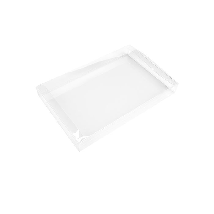 Plastic Gift Boxes 14.3x2.5x21.9cm Crystal Clear (25 pieces) [FB46]