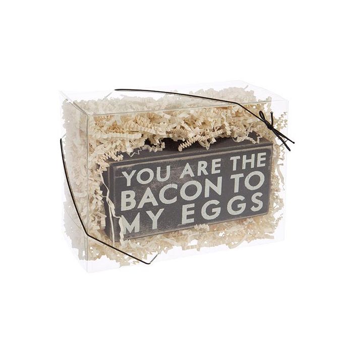 Plastic Gift Boxes 14x7.6x18.4cm Crystal Clear (25 pieces) [FB55]