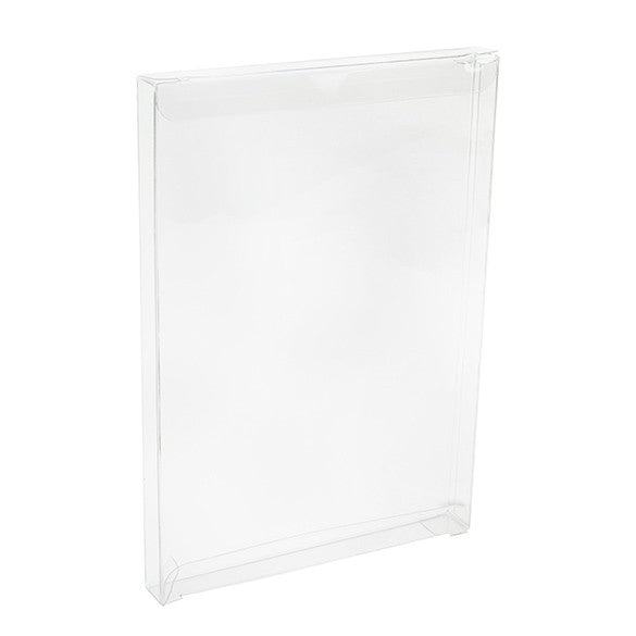 Plastic Gift Boxes 13.7x1.6x19.4cm Crystal Clear (25 pieces) [FB60]