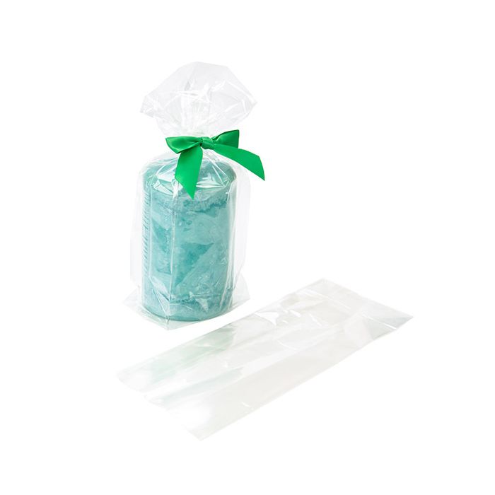 Block Bottom Bags Clear 12.5x7x30cm (100 pieces) [FG1]