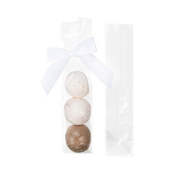 Block Bottom Bags Clear 4.4x4.4x21.6cm (100 pieces) [FG10]