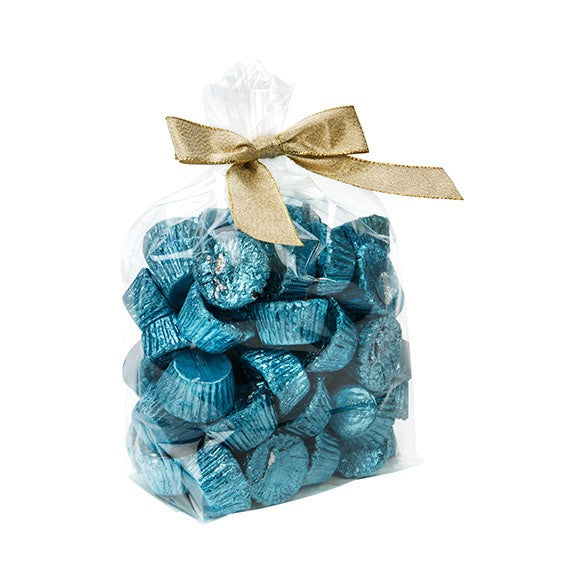Block Bottom Bags Clear 11.4x6.4x20.3cm (100 pieces) [FG19]