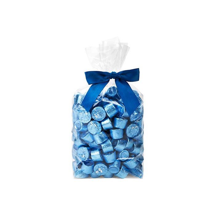 Block Bottom Bags Clear 10.2x7.6x25.4cm (100 pieces) [FG5]