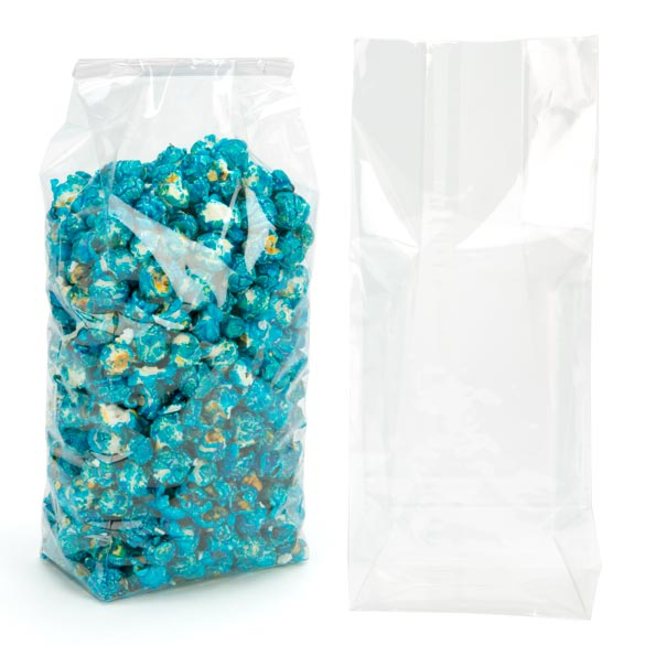 Block Bottom Bags Super Clear 12.7x7.6x30.5cm (100 pieces) [FGCC1]