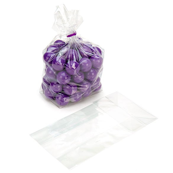 Block Bottom Bags Super Clear 10.2x6.4x20.3cm (100 pieces) [FGCC4]