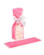 Block Bottom Bags Neon Pink w/ Paper Insert 7x5,1x25,4 cm (100 pieces) [FGPB17NK]
