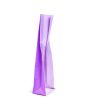 Block Bottom Bags Neon Purple w/ Paper Insert 7x5,1x25,4 cm (100 pieces) [FGPB17NP]