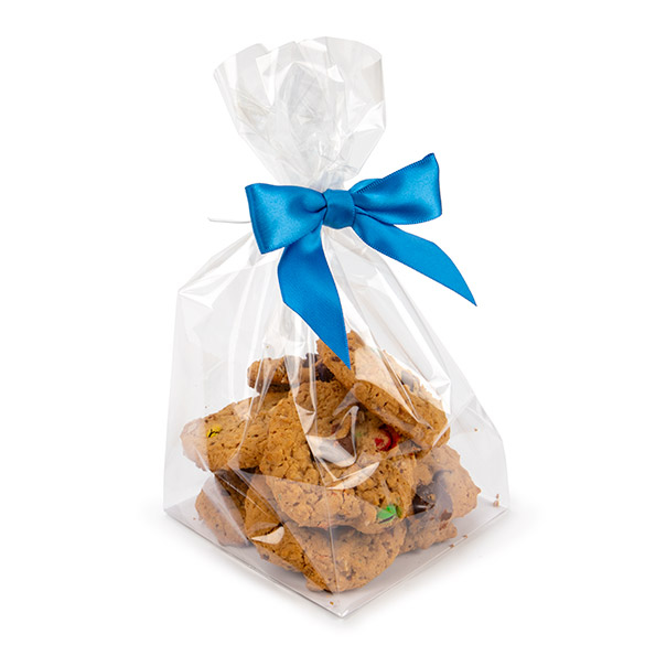 Block Bottom Bags Clear 10x10x23cm (100 pieces [FGPB7]