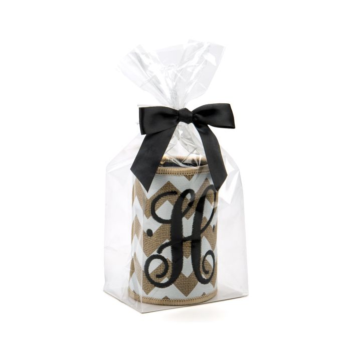 Block Bottom Bags Clear 10.2x7.6x25.4cm with paper insert (100 pieces) [FGPBH5]