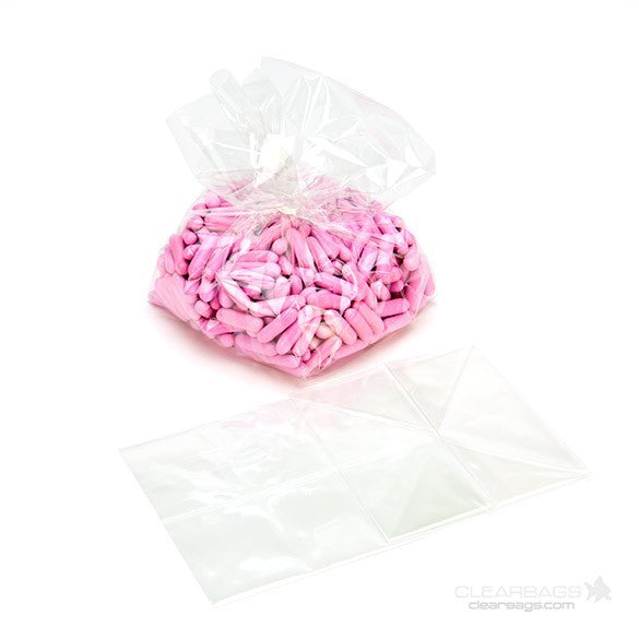 Block Bottom Bags Super Clear 10.2x10.2x17.8cm (100 pieces) [FGCC9]