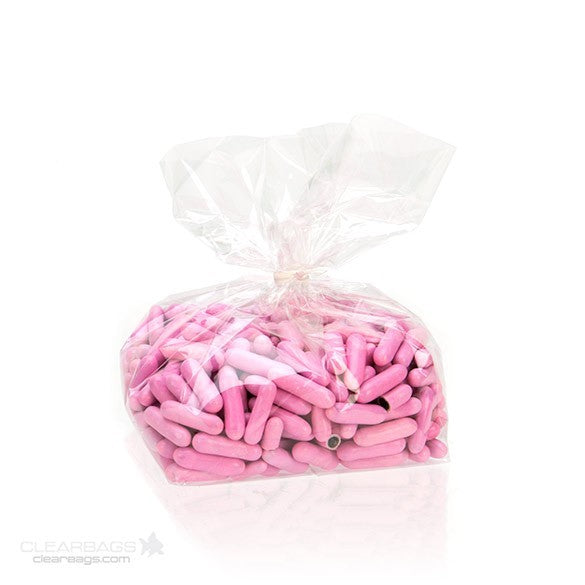 Block Bottom Bags Super Clear 10.2x10.2x17.8cm (100 pieces) [FGCC9]