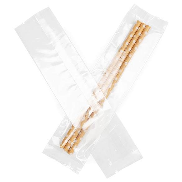 Plastic Bags "Heat Seal" 5.1x20.3cm laminated (100 pieces) [SLB28]