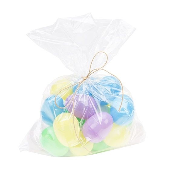 Plastic Bags 25.4x35.6cm Clear Polypropylene (100 pieces) [FP11014]