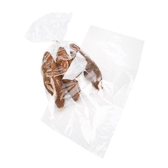 Plastic Bags 25.4x50.8cm Clear Polypropylene (100 pieces) [FP11020]