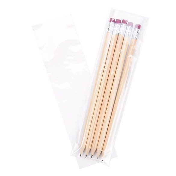 Plastic Bags 5.1x20.3cm Clear Polypropylene (100 pieces) [FP128]