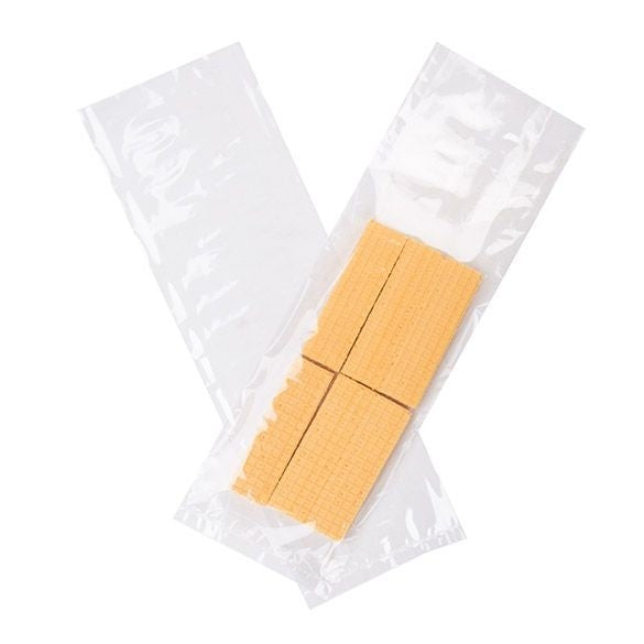 Plastic Bags 10.2x30.5cm Clear Polypropylene (100 pieces) [FP1412]