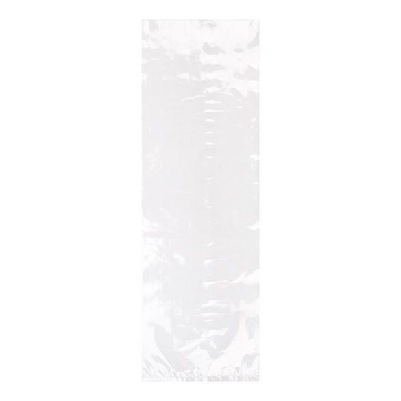 Plastic Bags 15.2x45.7cm Clear Polypropylene (100 pieces) [FP1618]