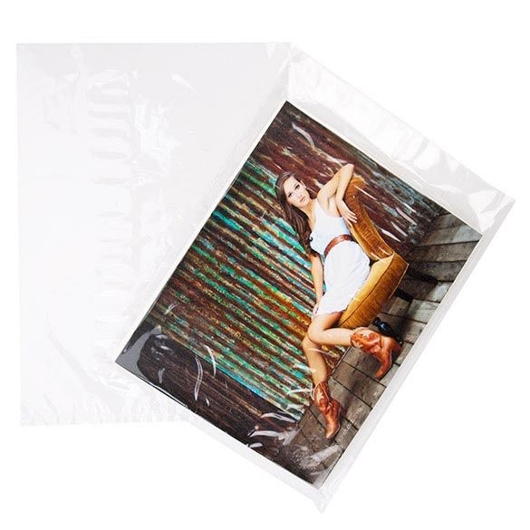 Plastic Bags 22.9x45.7cm Clear Polypropylene (100 pieces) [FP1918]