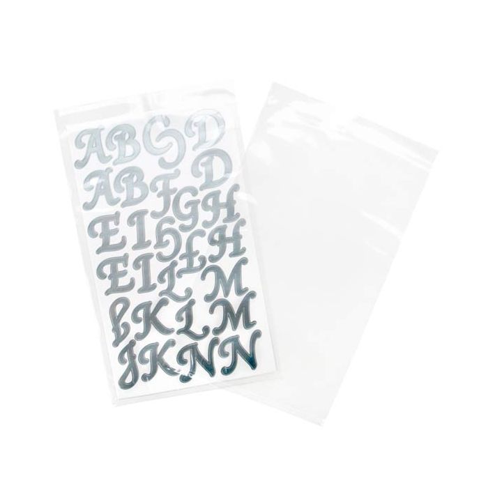 Plastic Bags 15.2x25.4cm Clear Polypropylene (100 pieces) [FP1H610]