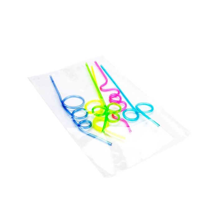 Plastic Bags 20.3x33cm Clear Polypropylene (100 pieces) [FP1H813]
