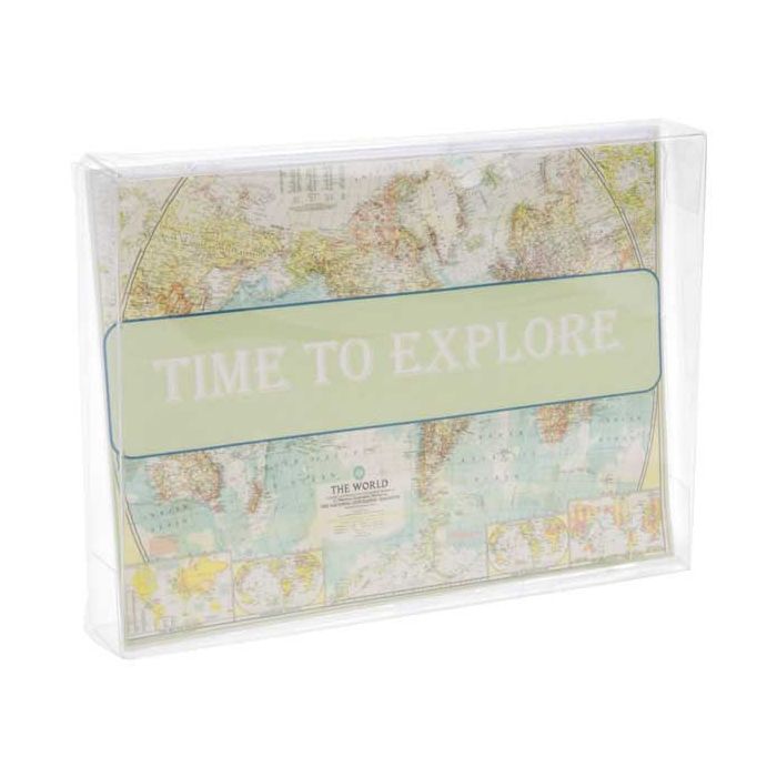 Plastic Gift Boxes 12.4x2.5x16.8cm Crystal Clear (25 pieces) [FPB123]