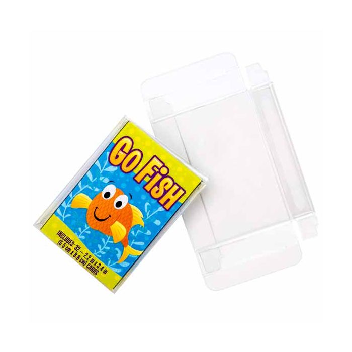 Plastic Gift Boxes 6.7x1.6x9cm Crystal Clear (25 pieces) [FPB159]