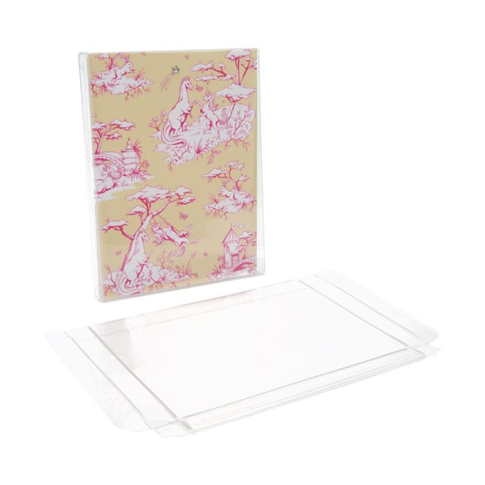 Plastic Gift Boxes 12.1x1.6x15.7cm Crystal Clear (25 pieces) [FPB160]