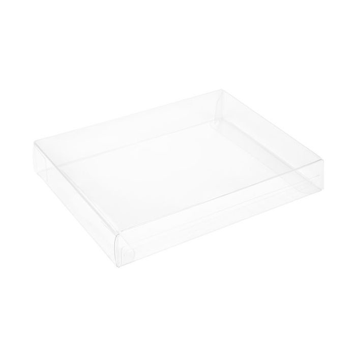 Plastic Gift Boxes 12.1x2.5x15.7cm Crystal Clear (25 pieces) [FPB161]