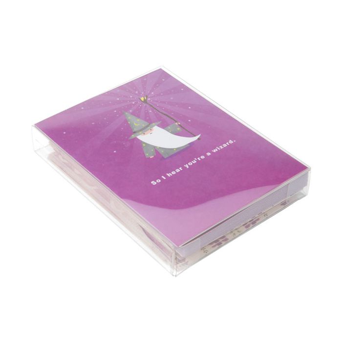 Plastic Gift Boxes 12.1x2.5x15.7cm Crystal Clear (25 pieces) [FPB161]