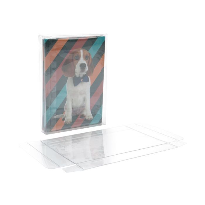 Plastic Gift Boxes 13x2.5x18.1cm Crystal Clear (25 pieces) [FPB168]