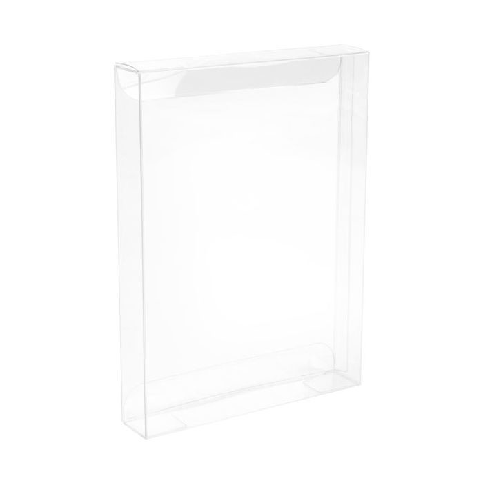 Plastic Gift Boxes 13x2.5x18.1cm Crystal Clear (25 pieces) [FPB168]