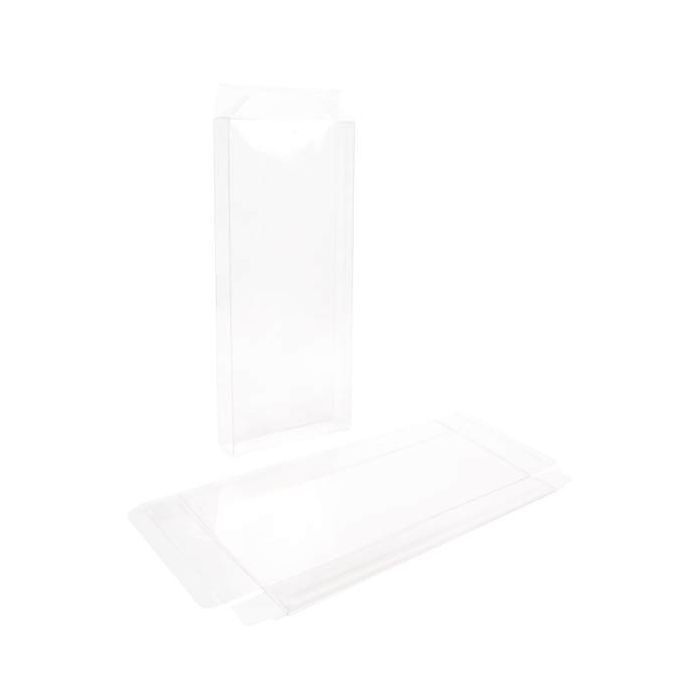 Plastic Gift Boxes 10.8x2.5x24.3cm Crystal Clear (25 pieces) [FPB20]