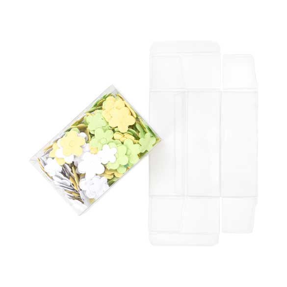 Plastic Gift Boxes for Chocolates 7x3.7x10.5cm Food Safe (25 pieces) [FPB229]