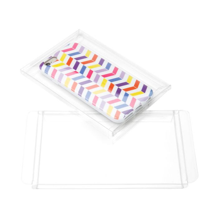 Plastic Gift Boxes 10.8x0.6x15.4cm Crystal Clear (25 pieces) [FPB232]