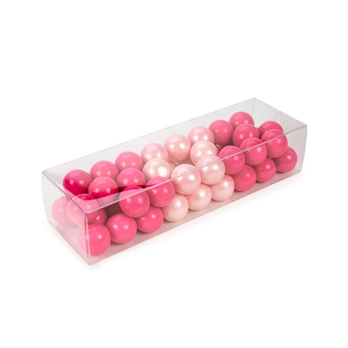 Plastic Gift boxes 6,8x4,9x22,7 cm Crystal clear (25 pieces) [FPB262]