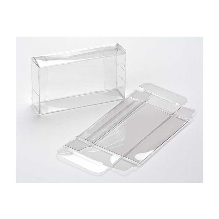 Plastic Gift Boxes 5.4x2.1x9.2cm Crystal Clear (25 pieces) [FPB36]