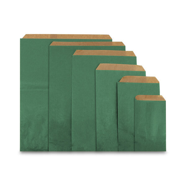 Gift bags 17x26cm Dark Green (1000 pcs)