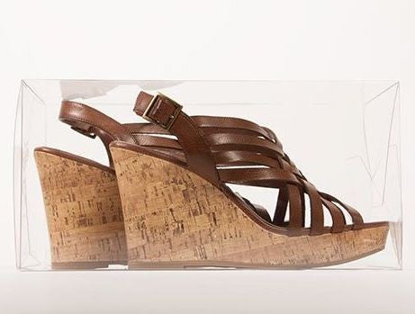 Plastic Gift Boxes 15.2x15.2x30.5cm Crystal Clear with Autolock Bottom (25 pieces) [FPLB240]