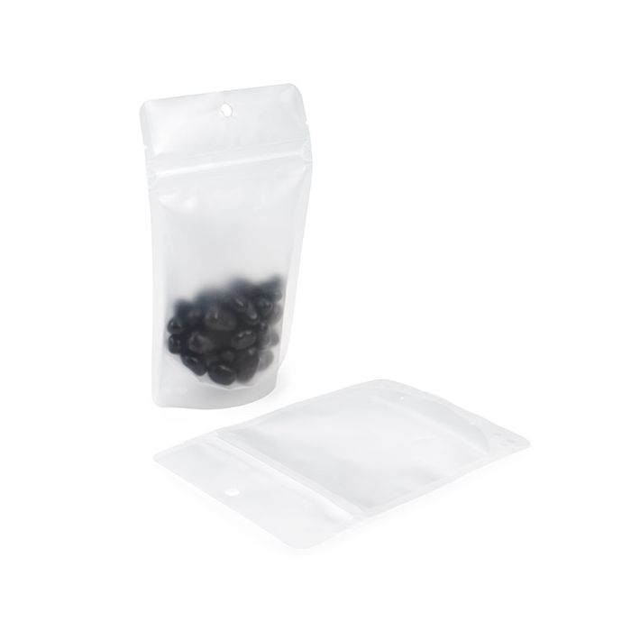 Stand Up Pouch Frosted w/ RETAIN™ 10.2x6x15.2 cm (100 pieces) [ZBGERR2F]