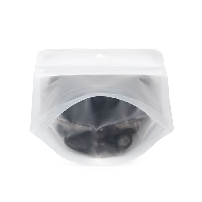Stand Up Pouch Frosted w/ RETAIN™ 10.2x6x15.2 cm (100 pieces) [ZBGERR2F]