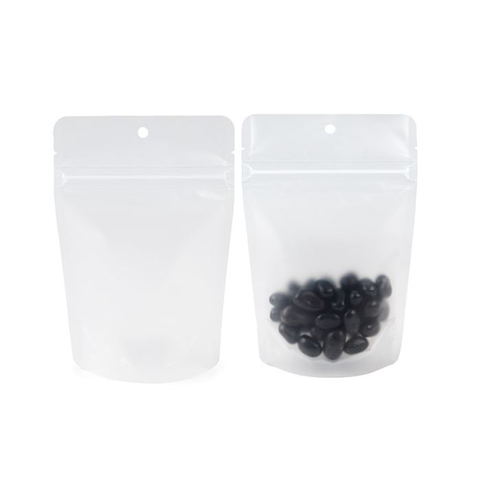 Stand Up Pouch Frosted w/ RETAIN™ 10.2x6x15.2 cm (100 pieces) [ZBGERR2F]