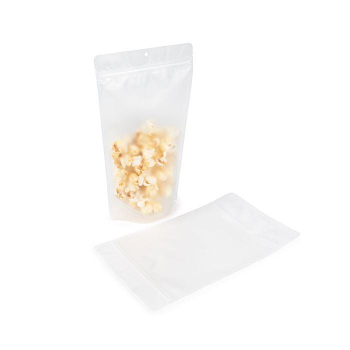 Stand Up Pouch Frosted w/ RETAIN™ 17.1x8.9x28.6 cm (100 pieces) [ZBGERR4F]