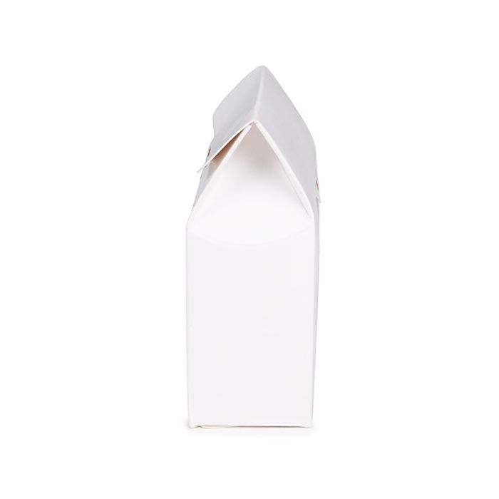 Kraft Gift Boxes White with Heart Window 8,9x3,8x10,2 cm (25 pieces) [FS342]