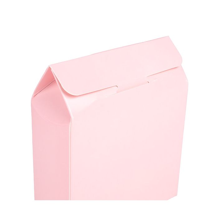Kraft Gift Boxes Pink with Circle Window 10,5x4,4x13,3 cm (25 pieces) [FS347]