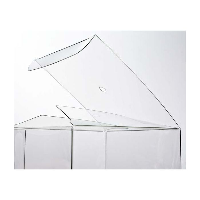 Plastic Gift Boxes for Candy Apples 10.2x10.2x10.2cm (25 pieces) [FS56]